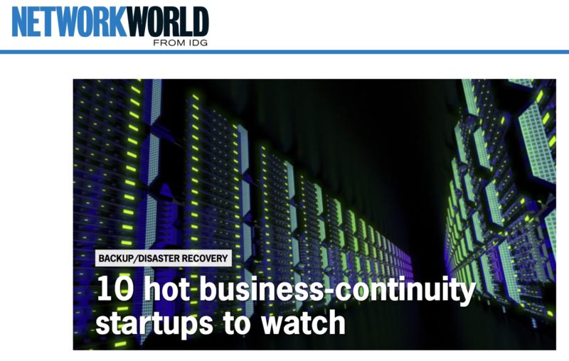 10 hot business continuity startups to watch